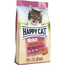 Happy Cat Minkas Sterilised Salmon Kedi Maması 10 kg