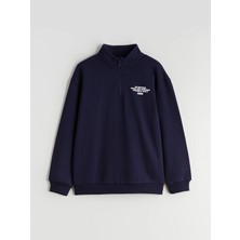Lc Waikiki Yeni Sezon Dik Yaka Erkek Çocuk Sweatshirt