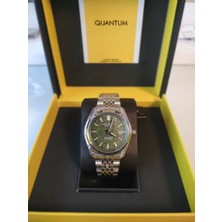 Quantum QMG1251B.370 Otomatik Çelik Gri Safir 10 Atm 41 mm Erkek Kol Saati