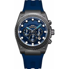 Slazenger SL.09.2568.2.699 Quartz Silikon Mavi 44 mm Erkek Kol Saati