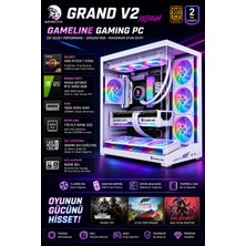 Gameline Gaming Pc | Amd Ryzen 7 5700X | Rtx 5060 8gb | 16GB Ram | 1tb M.2 Nvme SSD | 360MM Sıvı Soğutma | Masaüstü Oyuncu Bilgisayarı