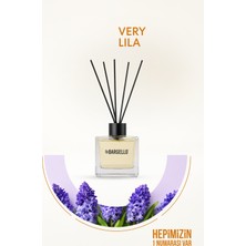 Bargello Very Lila Oda Kokusu - Ferahlatıcı ve Kalıcı Etki, Şık Dekoratif Şişe (50 ml)