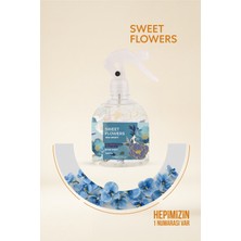 Bargello Sweet Flowers Oda Kokusu 485 ml Plastik Sprey Ferahlatıcı ve Kötü Kokuları Yok Edici