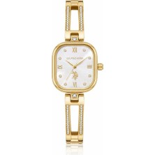 U.s. Polo Assn. USPA2167-01 Quartz Çelik Altın Rengi 24X30 mm Kadın Kol Saati