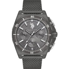 U.s. Polo Assn. USPA1092-04 Quartz Çelik Siyah 44 mm Erkek Kol Saati