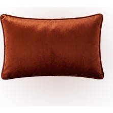Lidoma Home "veléa" Parlak Kadife Dokulu Kırlent Kılıfı -30X50