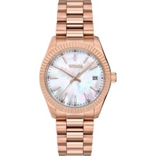 Wesse WWL301904 Quartz Çelik Rose Gold 35 mm Kadın Kol Saati