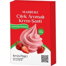 Mahbuba Krem Şanti Çilek Aromalı 2X72GR