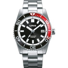 Lorus RU421AX9 Otomatik Çelik Gri 10 Atm 42 mm Erkek Kol Saati