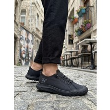 Beskar BA0248 Boa Siyah Esnek Bağcıklı Ultra Hafif Nefes Alan Sneaker Ayakkabı