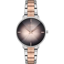 Wesse WWL108704 Quartz Çelik 36 mm Rose Gold /gri Çelik Kadın Kol Saati