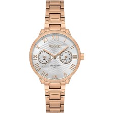 Wesse WWL303005 Quartz Çelik Rose Gold 34 mm Kadın Kol Saati