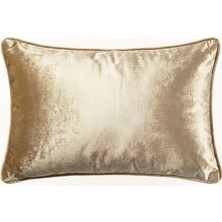Lidoma Home "veléa" Parlak Kadife Dokulu Kırlent Kılıfı -30X50