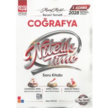 Nitelik Yayınları Nitelik 1.aşama Coğrafya Soru Kitabı Beceri Temelli Maarif Model