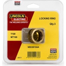 Lincoln Electric WB300184A T100 MT100 Plazma Torç Kilitleme Halkası 3 Adet