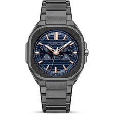 Cerruti 1881 CIWGK0073501 Quartz Çelik Gri Mavi Kadran 39X51 mm Erkek Kol Saati