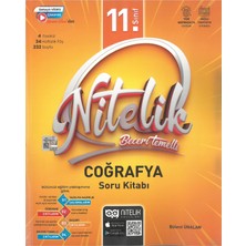 Nitelik Yayınları Nitelik 11.sınıf Coğrafya Soru Kitabı Beceri Temelli Maarif Model