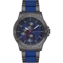 U.S. Polo Assn. U.s Polo Assn. USPA1015-01 47 mm Lacivert, Füme Çelik Erkek Kol Saati