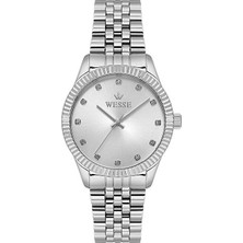 Wesse WWL1088B08 Quartz Çelik Gri 36 mm Kadın Kol Saati