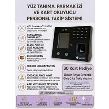 İmpro Zaman Parmak Izi Okuyucu + Ücretsiz Maaş ve Mesai Yazılımı +  Kart Okuyucu + 20 Adet Kart - 2 YIL GARANTİ