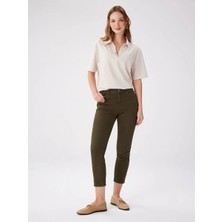 Faik Sönmez Slim Fit Coton Parça Boya Pantolon W27PNT004
