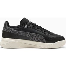 Puma Court Bae Feline Siyah Spor Ayakkabı 408247 01