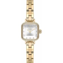 Wesse WWL117003 Quartz Çelik Altın Rengi Gri Kadran 21 mm Kadın Kol Saati