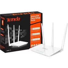 Sh Tenda F3 4 Port 300 Mbps 3 Antenli Access Point Router Sh Najmaddin