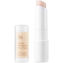 Vegan Kombucha Tea Lip Balm Besleyici ve Kuruluk Karşıtı Nemlendirici Kombuçalı Dudak Balmı 3.7 gr