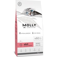 Molly Somonlu Karidesli Düşük Tahıllı Yetişkin Kedi Maması 2 kg