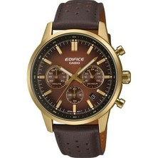 Casio EFR-575CL-5ADF Quartz Deri Kordon Kahve 10 Atm 41 mm Erkek Kol Saati