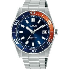 Lorus RU423AX9 Otomatik Çelik Gri 10 Atm 42 mm Erkek Kol Saati
