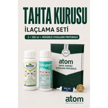 Atom Tahta Kurusu İlacı Seti | Tahtakurusu ve Yatak Böceği İçin Etkili Çözüm | Uygulama Kılavuzu + Jel Hediyeli