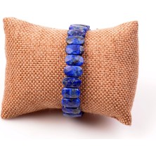 Taş Sandığı Lapis Lazuli Taşı Elastik Bileklik