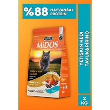 Midos Tavuklu Yetişkin Kedi Maması Maintenance - 2kg