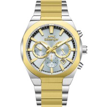 Slazenger SL.09.2540.2.05 Quartz Çelik Altın/gri 42 mm Erkek Kol Saati