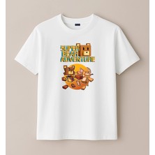 Blitz İstanbul Super Bear Adventuretasarım Baskılı Tişört (4-13 Yaş)
