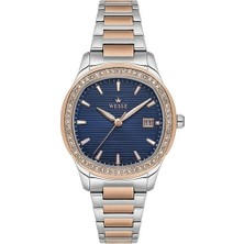 Wesse WWL303305 Quartz Çelik Rose/gri 36 mm Kadın Kol Saati