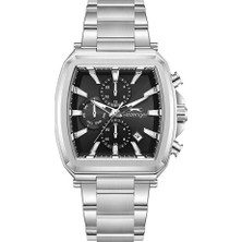 Slazenger SL.09.2650.2.350 Quartz Çelik Gri Siyah Kadran 10 Atm 42 mm Erkek Kol Saati