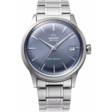 Orient Bombino RA-AC0M10L30B Kurmalı Otomatik Çelik Gri Mavi Kadran 38 mm Erkek Kol Saati