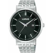 Lorus RH953RX9 Quartz Çelik Gri Siyah Kadran 42 mm Erkek Kol Saati