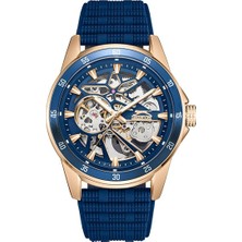 Slazenger SL.09.2437.1.07 Otomatik Silikon Lacivert 44 mm Erkek Kol Saati