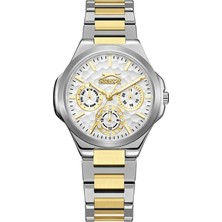 Slazenger SL.09.2365.4.07 Quartz Çelik Altın/gri 34 mm Kadın Kol Saati