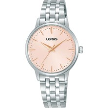 Lorus RG319XX9 Quartz Çelik Gri Pembe Kadran 30 mm Kadın Kol Saati