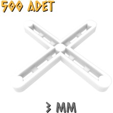 Made Oluklu Derz Artısı 3 Mm. - 500 Adet