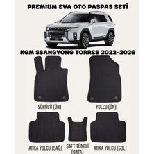Feyza Oto Kgm Ssangyon Torres Serisi 2022 - 2026 Arası Araca Özel Premium Eva Paspas Takımı 2 Yıl Garantili Araca Birebir Uyumlu Kalıplar