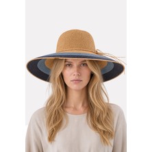Nordbron Lennox Hasır Şapka Straw Hat Yazlık Şapka Deri Etiketli
