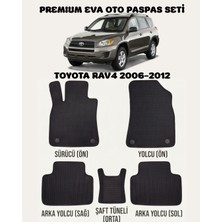 Feyza Oto Toyota Rav4  Serisi 2006 - 2012 Arası Araca Özel Premium Eva Paspas Takımı 2 Yıl Garantili Araca Birebir Uyumlu Kalıplar