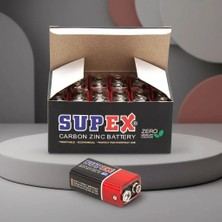 Meks 9V 9 Volt Tek Kullanımlık Pil