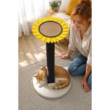 Pettosh Xl Ayçiçeği Kedi Tırmalama Tahtası 85 cm